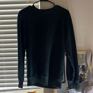 dark green crewneck